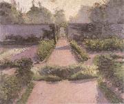 Gustave Caillebotte Kitchen Garden at Yerres oil painting reproduction